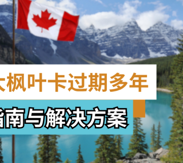 加拿大枫叶卡过期